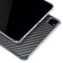 Black Carbon Fiber Specialty Texture Material iPad Pro 12.9in (2020) Clear Case
